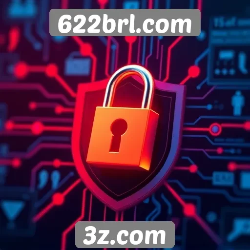 Funcionamento do sistema de segurança do 622brl.com